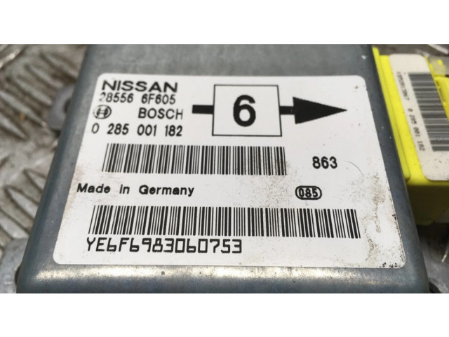 Блок подушек безопасности 0285001182, 285566F605   Nissan Micra