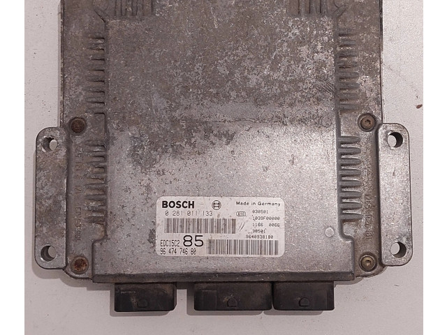 Řídící jednotka 9647474680, 0281011133   Peugeot 807 2003
