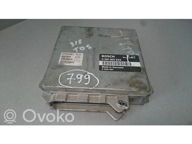 Řídící jednotka 0281001243, 2245541   BMW 3 E36 1998