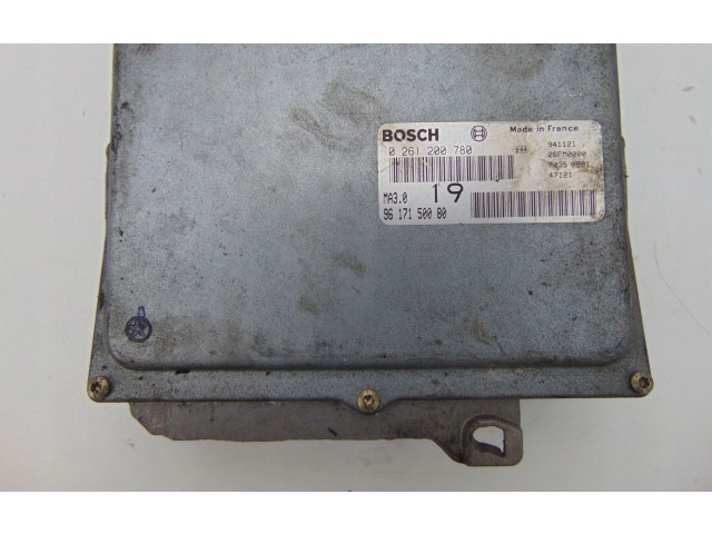 Řídící jednotka 9617150080, 0261200780   Peugeot 106 1994