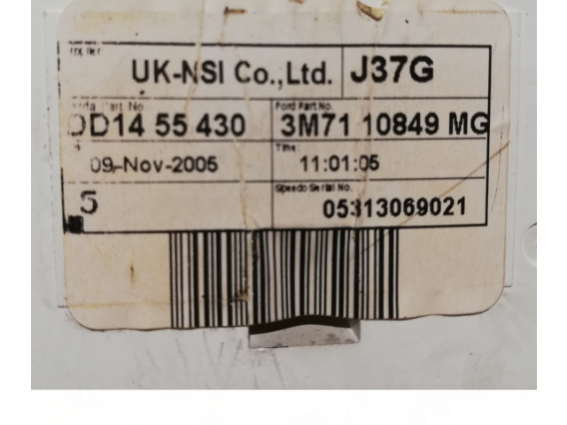 Панель приборов 3M7110849MG, 3M7110849MG   Mazda 2       