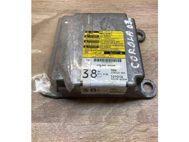 Блок подушек безопасности 8917002290, 210213104   Toyota Corolla E120 E130