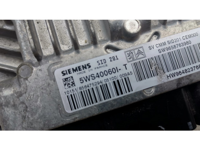 Řídící jednotka 5WS40060IT, 9648237680   Peugeot 607 2004