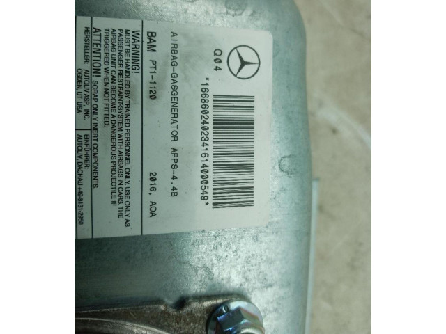 Подушка безопасности пассажира A1668602402   Mercedes-Benz GLE (W166 - C292)