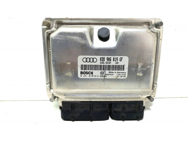 Блок управления двигателя 038906019GF   Audi A6 S6 C5 4B