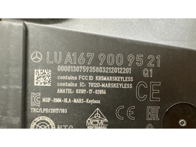 Блок управления A1679009521   Mercedes-Benz CLA C118 X118