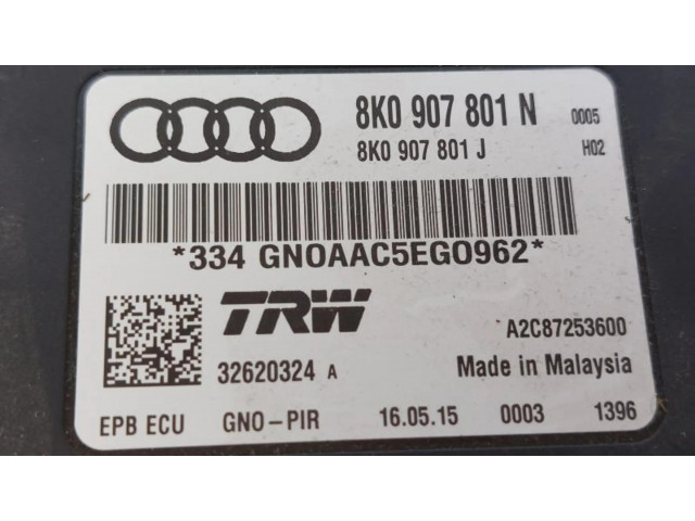 Блок управления двигателя 8K0907801N   Audi A4 Allroad