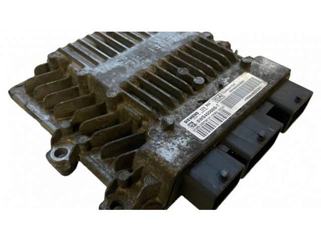 Блок управления двигателя 5WS40068BT, 9650529880   Citroen C3