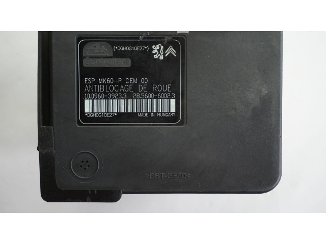 Jednotka ABS 9665898980, 10020604124   Peugeot 207 2010