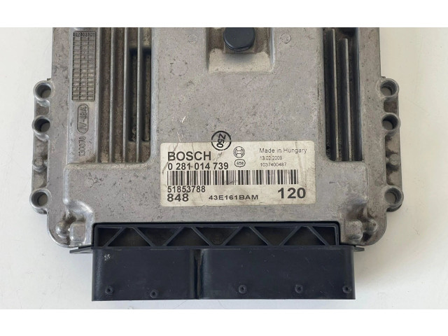 Řídící jednotka 0281014739, 0281014739   Lancia Musa 2010