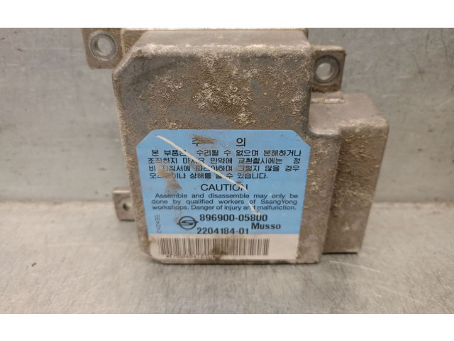 Блок подушек безопасности 89690005800, 220418401   SsangYong Musso