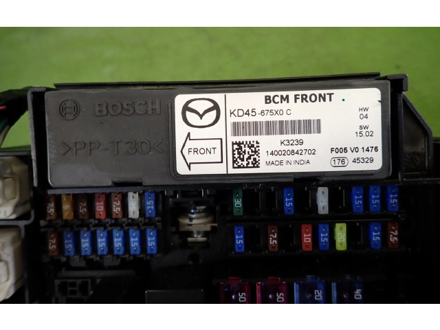   Pojistková skříňka KD45-675X0C   Mazda CX-5 2012