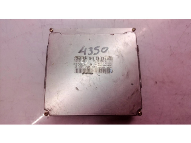 Řídící jednotka A0245455932, 0261204918   Mercedes-Benz ML W163 2001