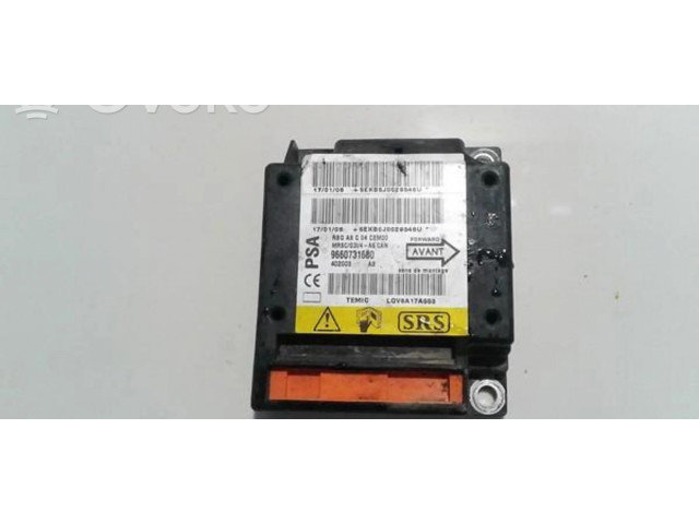 Блок подушек безопасности 9660731680, 5EKB5J0029346U   Citroen C3