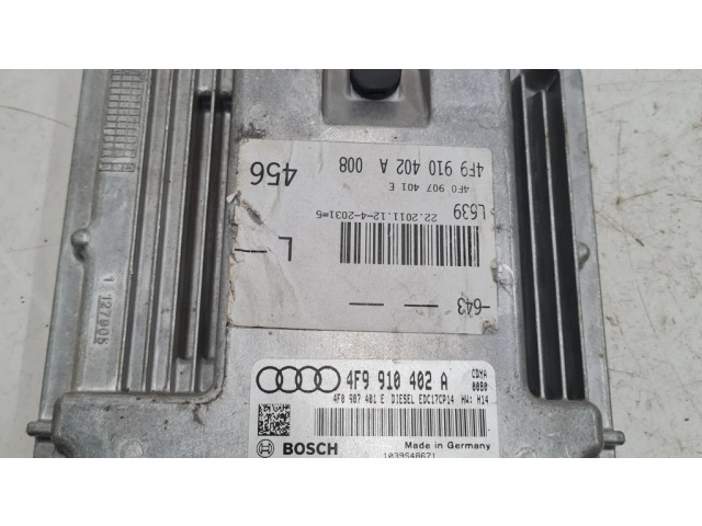 Блок управления двигателя 4F9910402A, 4F0907401E   Audi A6 Allroad C6