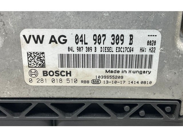Поршень Блок управления двигателем ECU CLHA 04L907309B  Seat Leon (5F)  