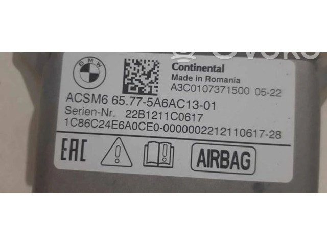Блок подушек безопасности 6577566AC13, 22B1211C0617   BMW iX