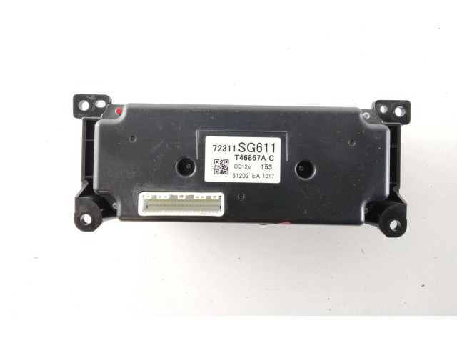 Блок управления климат-контролем 72311SG611, 61202EA1017   Subaru Forester SJ