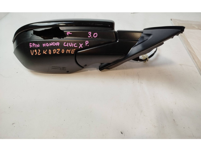Zpětné zrcátko  Honda Civic X 2016  76200T0LG223M1, NH731P  