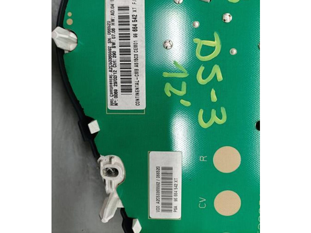 Přístrojová deska  Citroen DS3 2012 96664542XT  