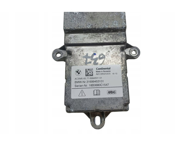 Блок подушек безопасности 6994531, 31699453101   BMW 5 G30 G31