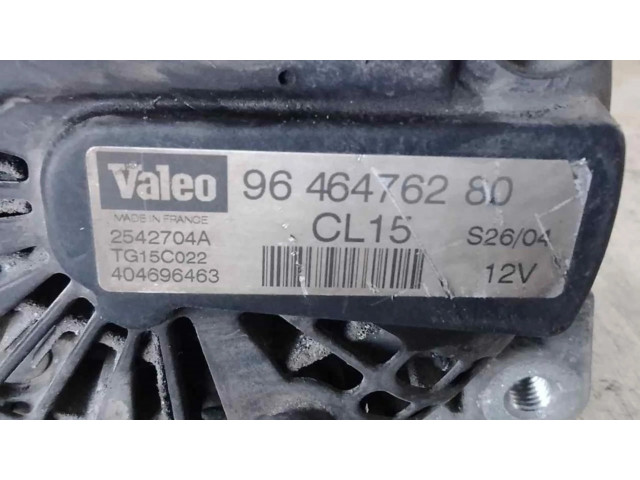 Генератор 9646476280, ALTERNADOR   Citroen C3 1.4     