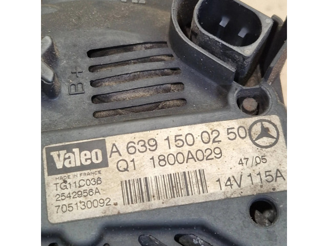 Генератор A6391500250, 1800A029   Mitsubishi Colt CZ3 1.5     