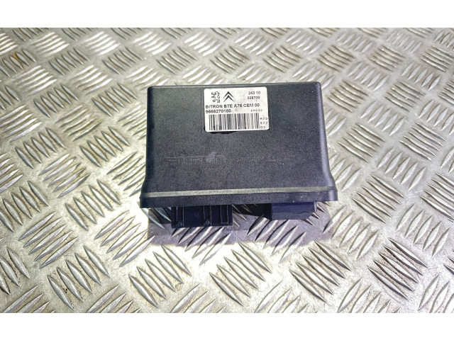 Блок управления 9666270180   Peugeot 207 CC
