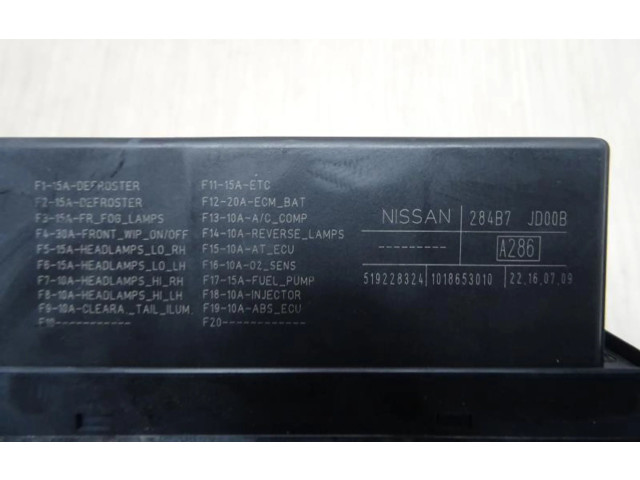   Pojistková skříňka 24311ED000, 24311ED000   Nissan Qashqai 2009