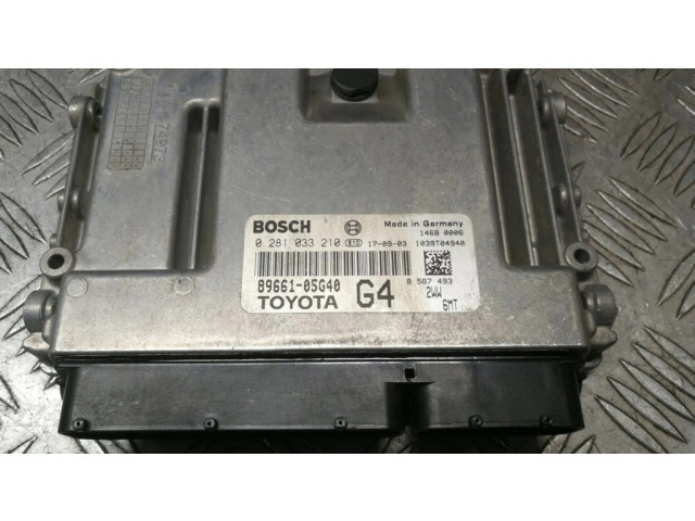 Řídící jednotka 8966105G40   Toyota Avensis T270 2017