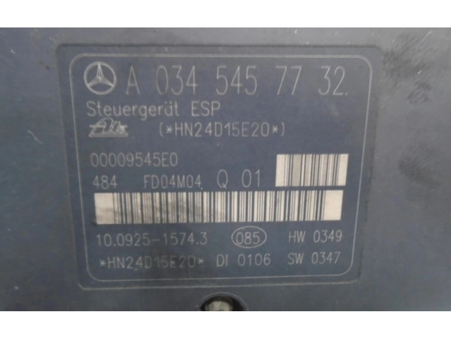 Блок управления АБС 10020404394   Mercedes-Benz C W203
