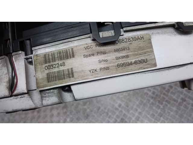 Přístrojová deska  Volvo S80 2007 30682839, 30682839AH  