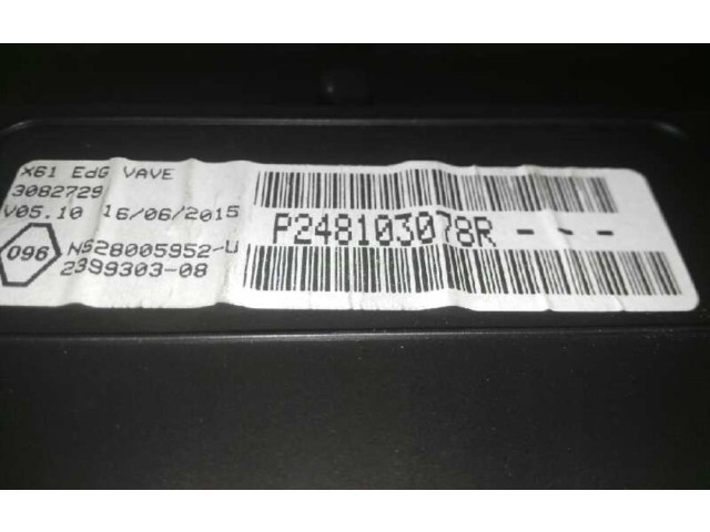 Přístrojová deska  Renault Kangoo I 2015 P248103078R  