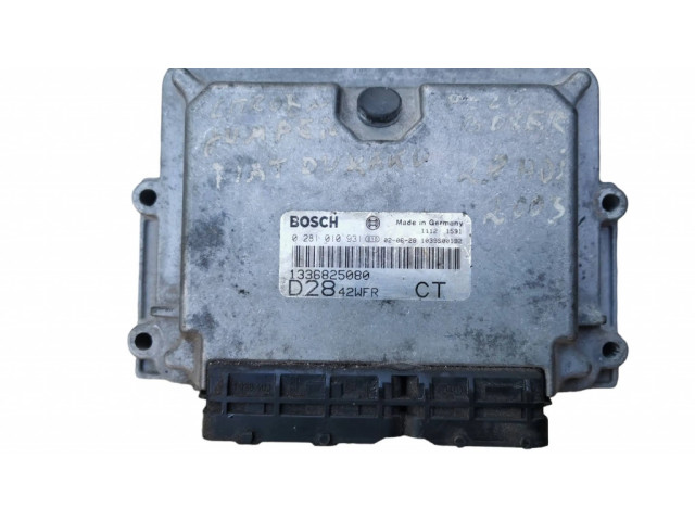 Блок управления двигателя 1336825080, 0281010931   Citroen Jumper