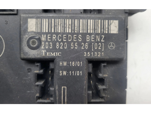 Блок управления дверью 2038205526, 351321   Mercedes-Benz C AMG W203      