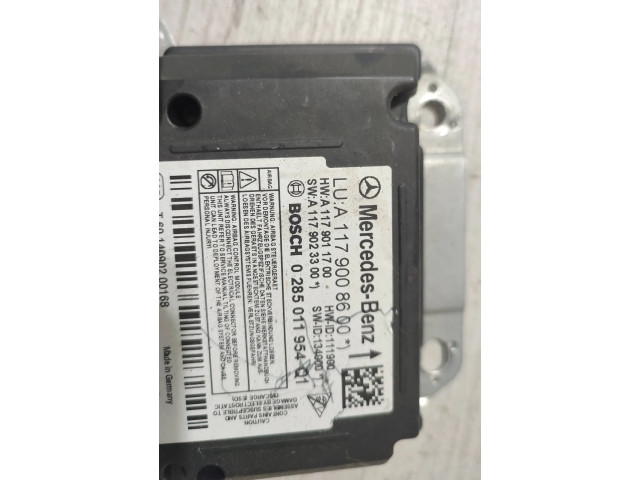 Блок подушек безопасности A1179008600, A1179011700   Mercedes-Benz CLA C117 X117 W117
