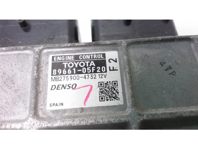 Řídící jednotka 8966105F20, MB2759004732   Toyota Avensis T270 2012