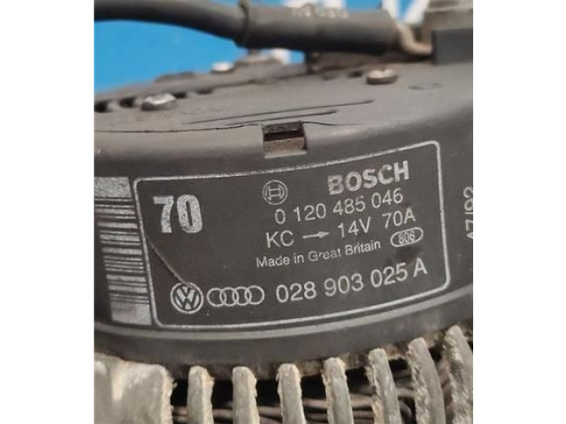 Генератор 28903025A, 120485046   Audi 80 90 S2 B4      