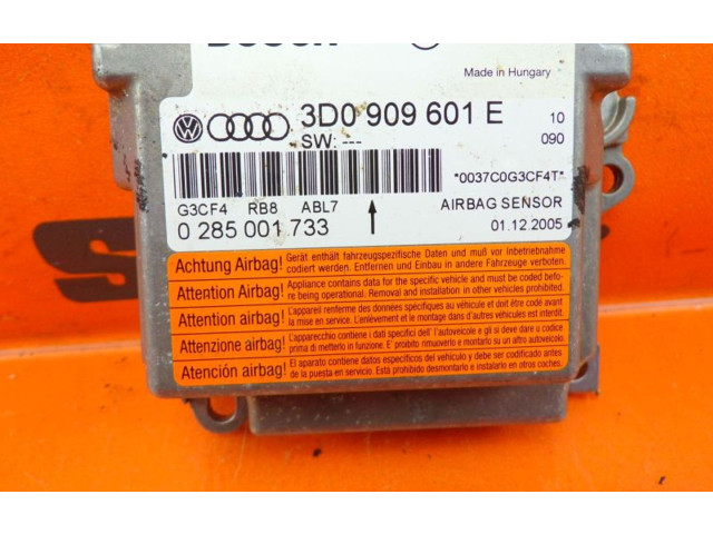 Блок подушек безопасности 3D0909601E, 0285001733   Porsche Cayenne (9PA)