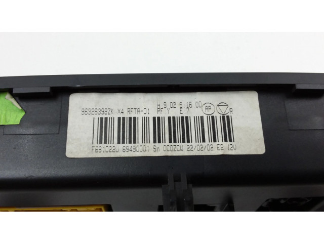 Блок управления климат-контролем 96326398ZK, F661022U   Citroen C5