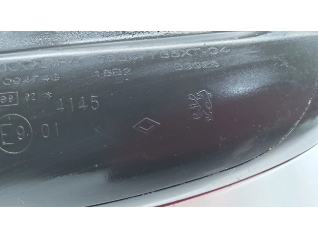 Zpětné zrcátko pravé Peugeot 307 2001  96347735XT04  