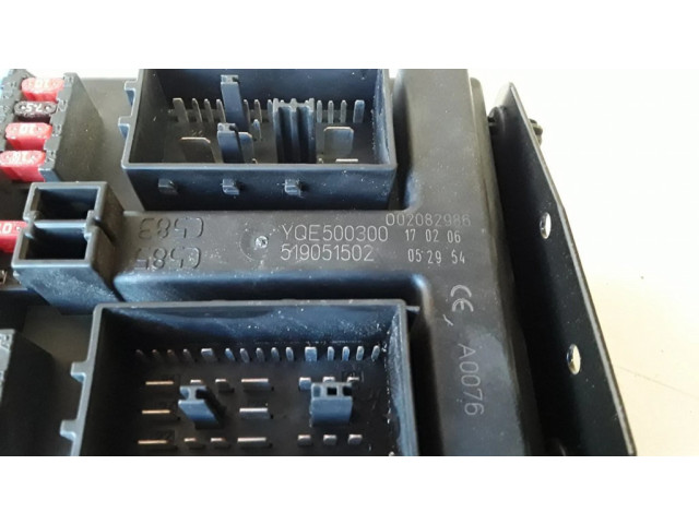   Pojistková skříňka YQE500300, 519051502   Land Rover Range Rover Sport L320 2007