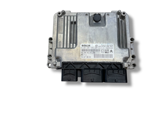 Комплект блоков управления 9663193780, 0261201505   Peugeot 207 CC