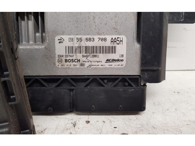 Блок управления двигателем ECU    Chevrolet Aveo