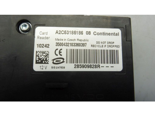 Блок управления A2C53185186, 285909828R   Renault Megane II