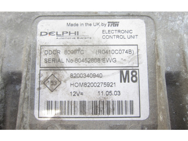 Řídící jednotka 8200275921   Nissan Micra 2003