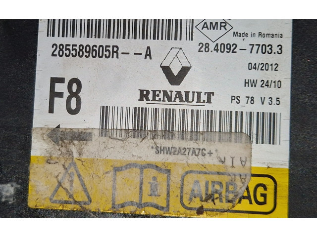 Блок подушек безопасности 285589605R   Renault Scenic III -  Grand scenic III