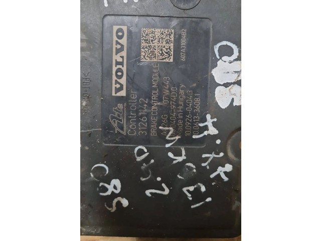 Jednotka ABS 31261142, 7G9N2C405AC   Volvo S80 2008