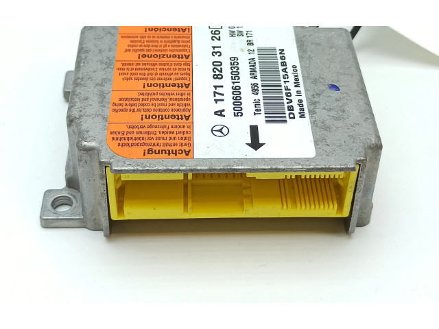 Блок подушек безопасности A1718203126, 500606150359   Mercedes-Benz SLK R171