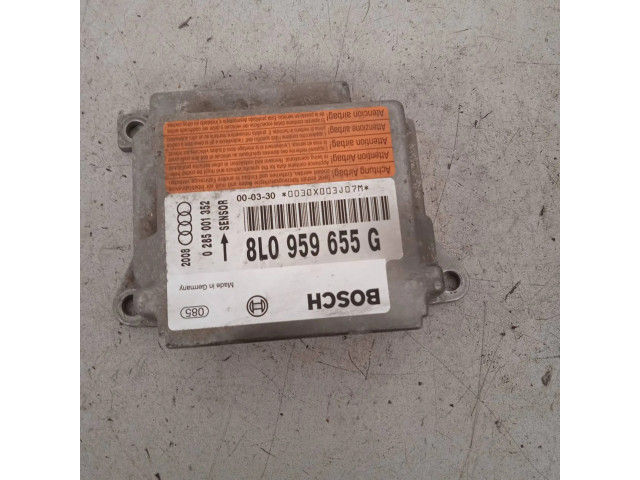 Блок подушек безопасности 8L0959655G, 0285001352   Audi A3 S3 8L